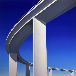 Man-made, painting by Theo van Oostrom