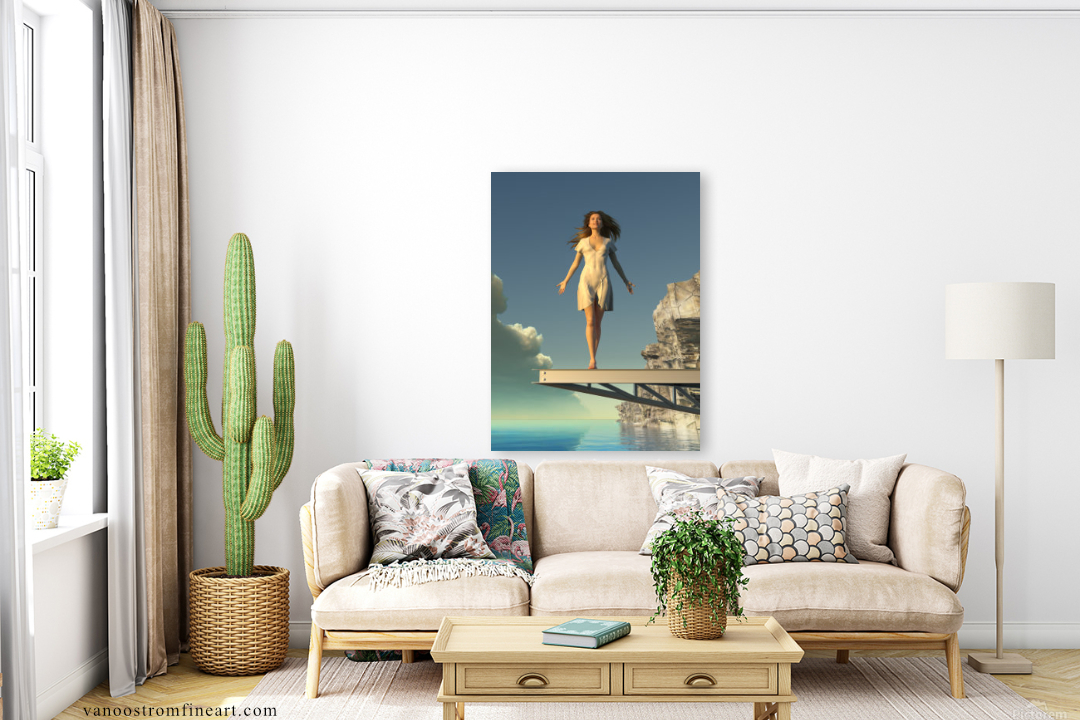The painting of Winged Victory in your home